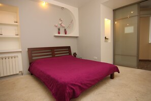 Appartement, 1 chambre | Literie de qualité supérieure, coffres-forts dans les chambres