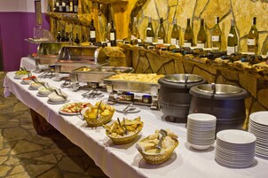 Desayuno estilo bufé