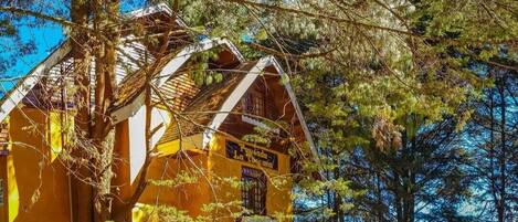 Façade de l’hébergement