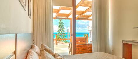 Panoramico com hidro | Minibar, Zimmersafe, Bettwäsche