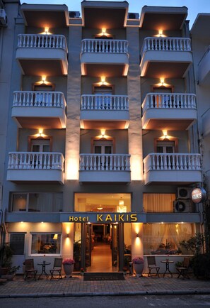 Front of property – evening/night