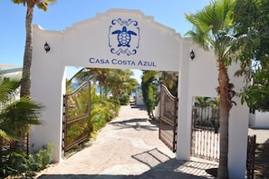 Entrada da propriedade