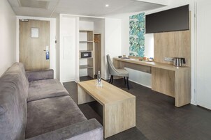 Standard Apartment, Multiple Beds, Non Smoking (with Sofabed) | In-room safe, blackout drapes, soundproofing, free WiFi