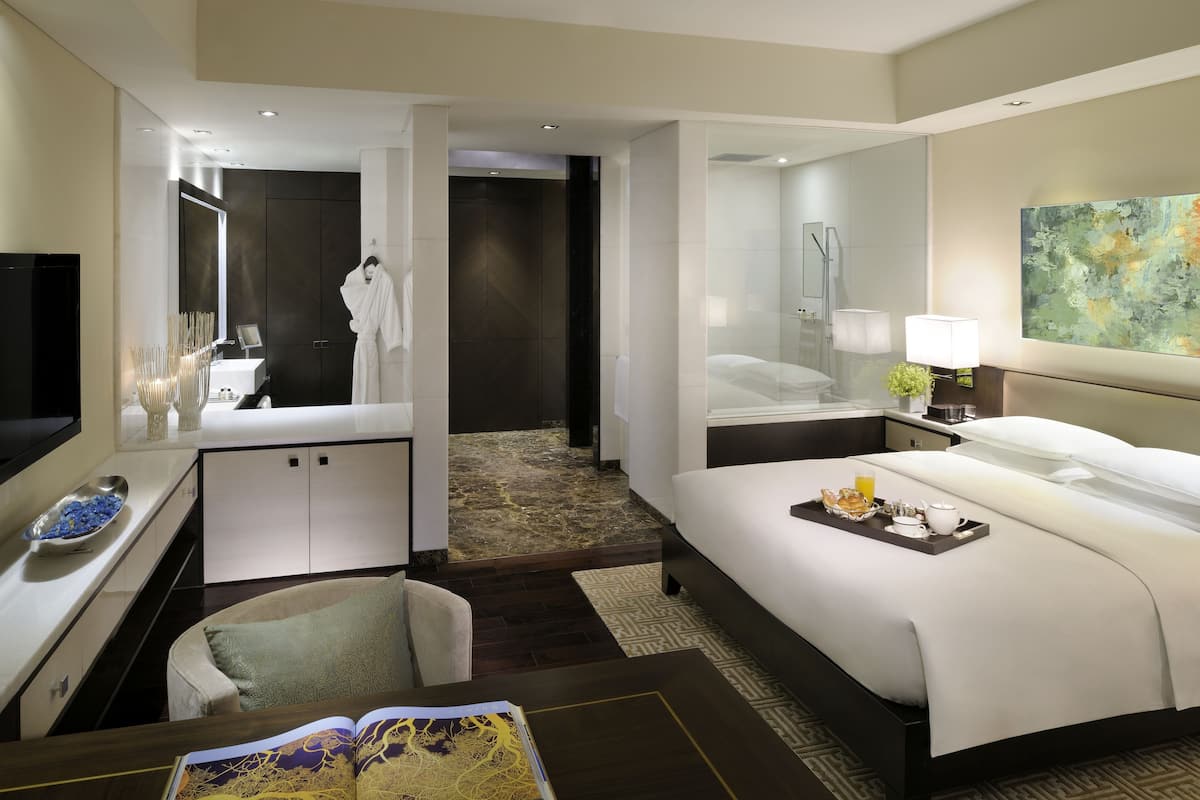 46-inch lcd tv with satellite channels, tv, ipod dock