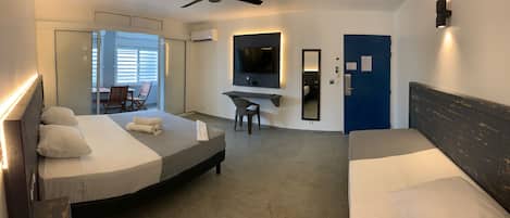 Appartamento Superior, 1 camera da letto, terrazzo | 1 camera, biancheria da letto di alta qualità, materassi Select Comfort