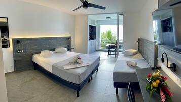 Superior-Apartment, 1 Schlafzimmer, Meerblick | 1 Schlafzimmer, hochwertige Bettwaren, Select-Comfort-Betten