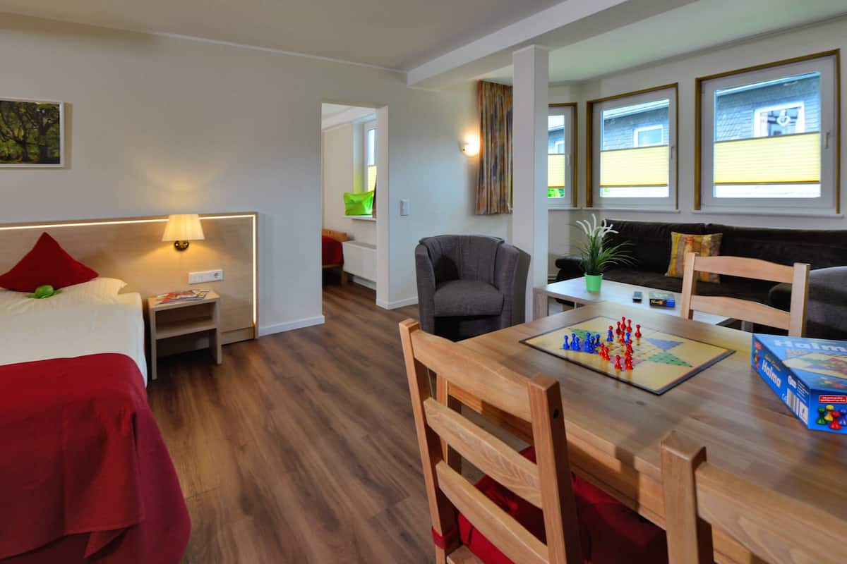 junior suite, 2 bedrooms (1) | hypo-allergenic bedding, down duvets, soundproofing, free wifi