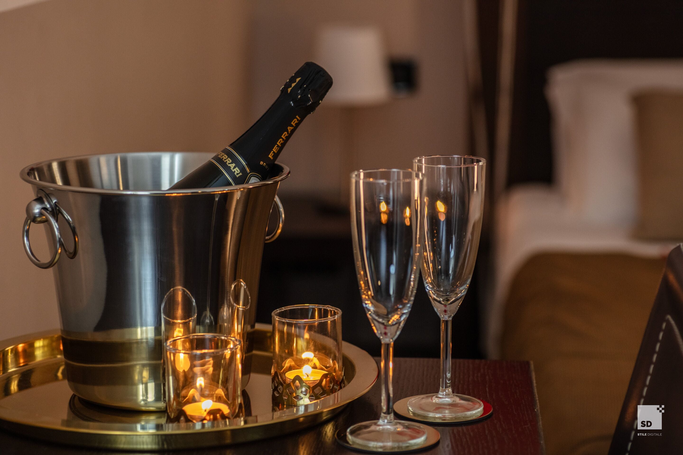 double or twin room | champagne service