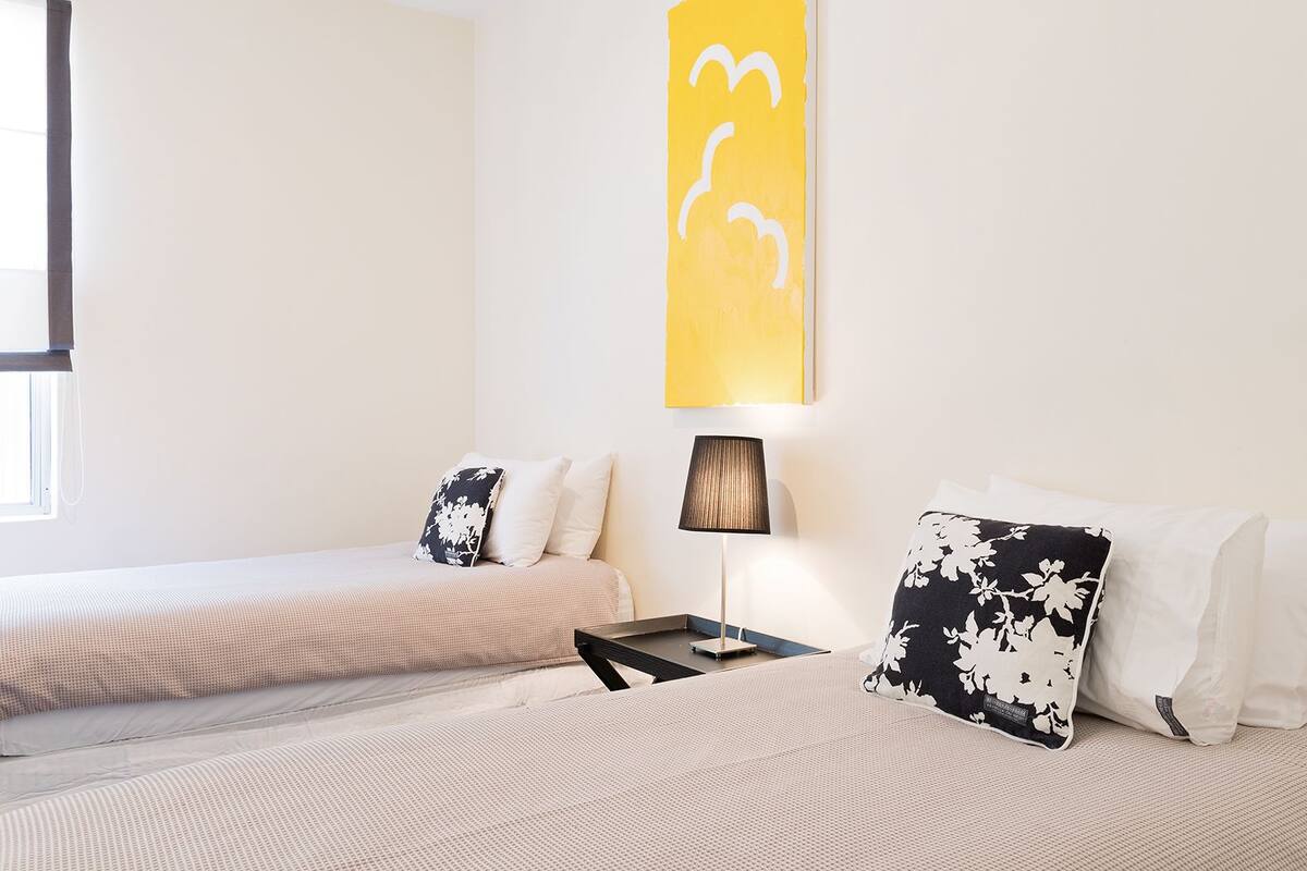 Deluxe Apartment, 2 Bedrooms | Egyptian cotton sheets, down duvets, pillow-top beds, blackout curtains