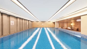 Una piscina techada