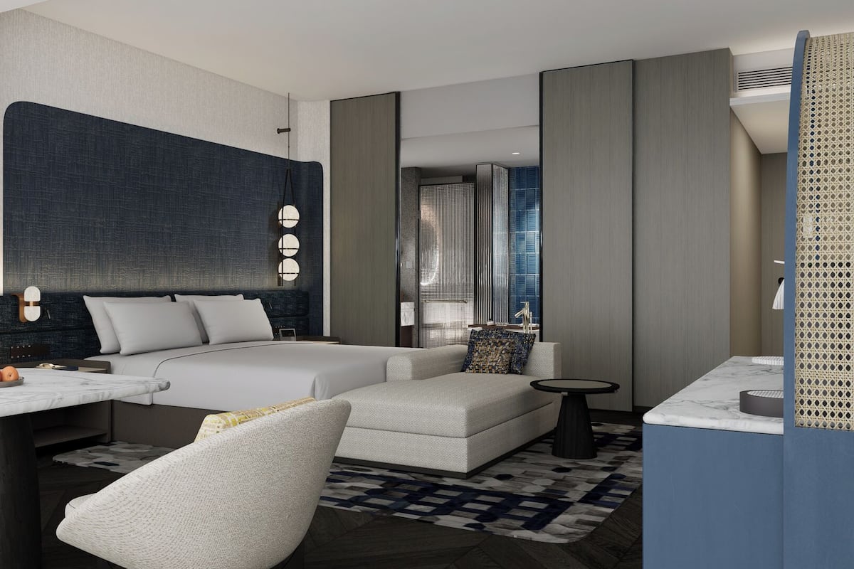 Habitación Premium, 1 cama King size | Ropa de cama de alta calidad y minibar