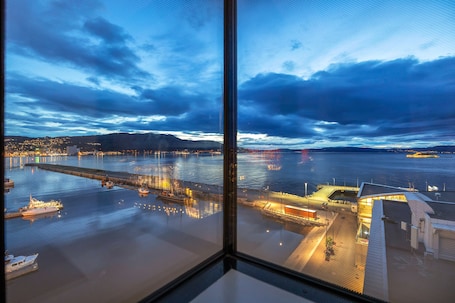 Vista desde la propiedad. Clarion Hotel Trondheim