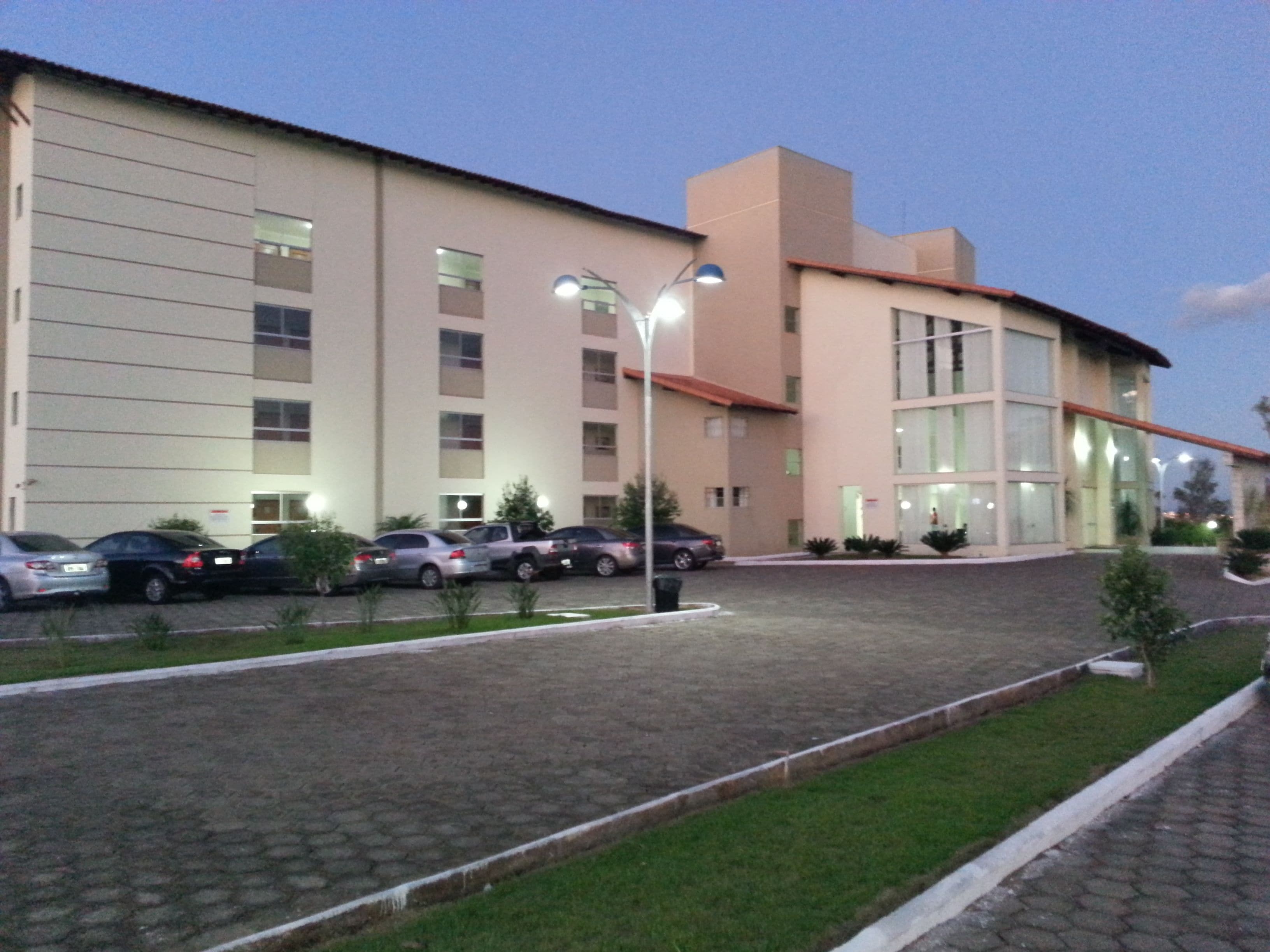 front of property – evening/night