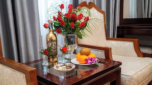 Rom – deluxe, byutsikt | Champagneservice