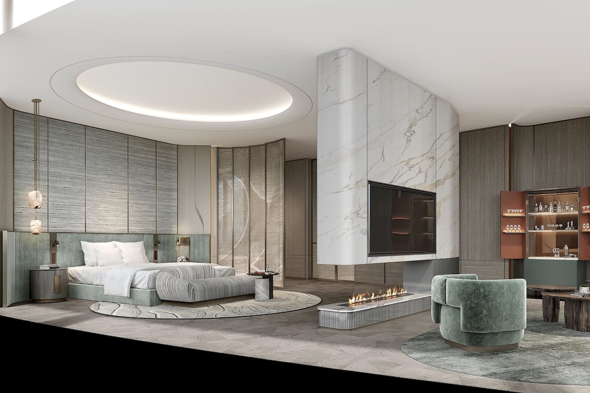 Royal-Suite | 1 Schlafzimmer, hochwertige Bettwaren, Minibar, Zimmersafe