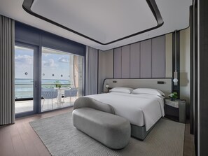 Premium bedding, minibar, in-room safe, soundproofing