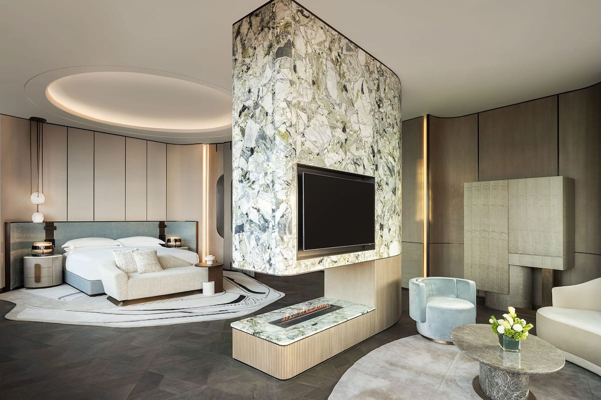 Suite reial, 1 llit individual | 1 dormitori, roba de llit d'alta qualitat i minibar