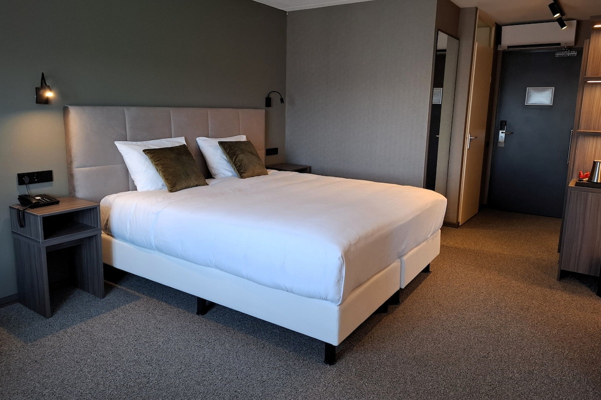 1 habitación y ropa de cama hipoalergénica
