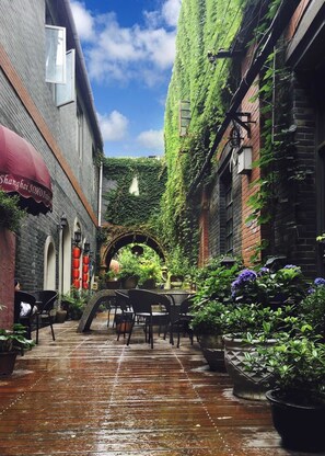 Enceinte de l’hébergement