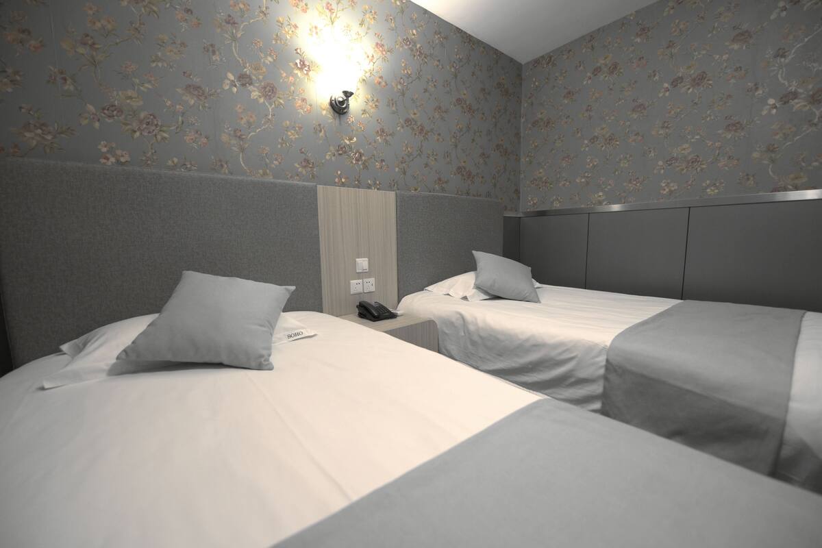 Standard Twin Room | In-room safe, soundproofing, iron/ironing board, WiFi (free)