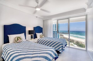 Superior appartement, 2 slaapkamers, uitzicht op oceaan | Individueel gedecoreerd, individueel gemeubileerd