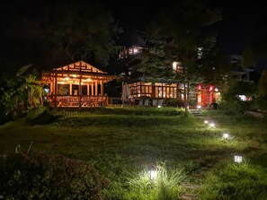 Front of property – evening/night