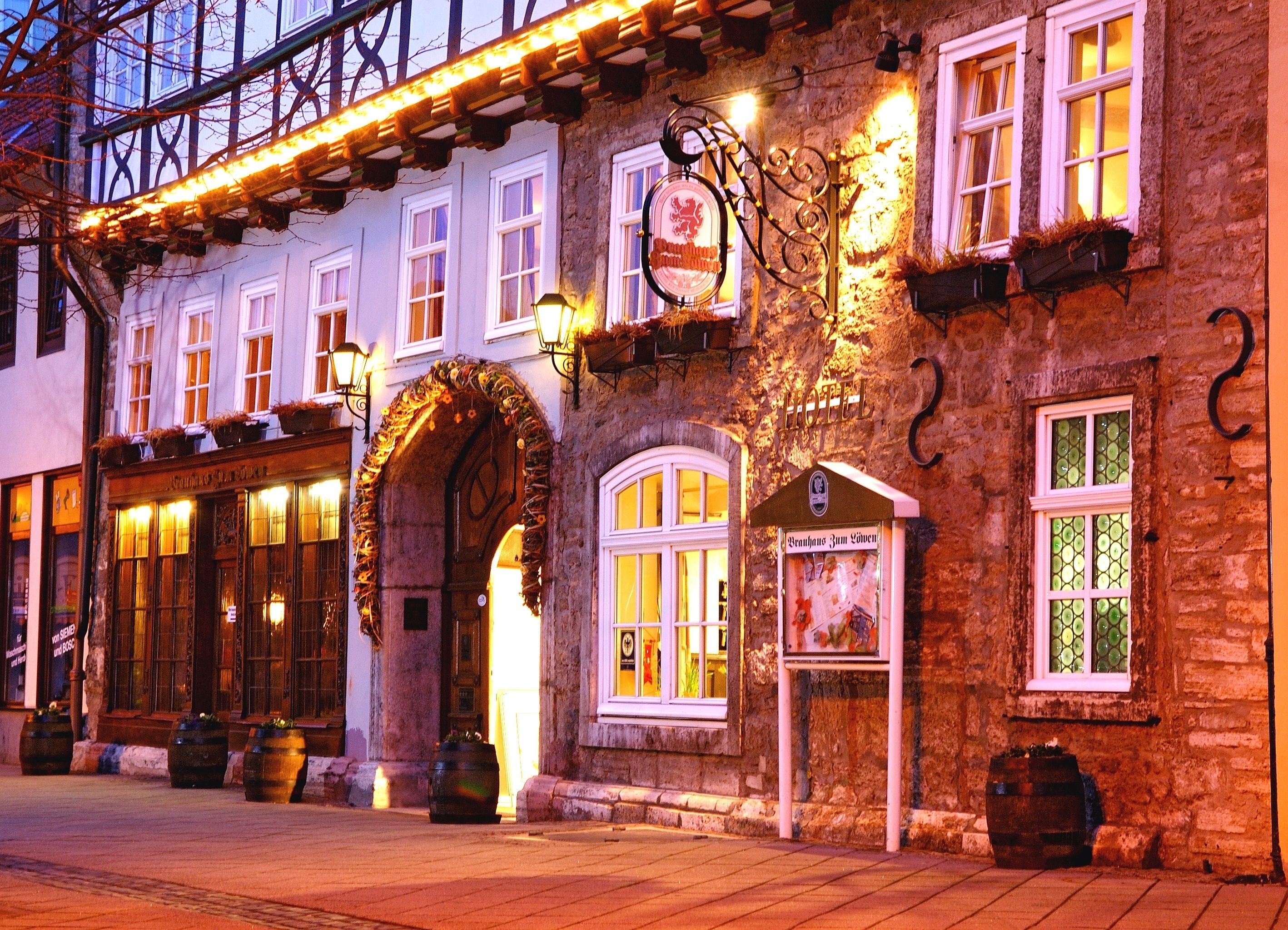 Fassade der Unterkunft – Abend/Nacht