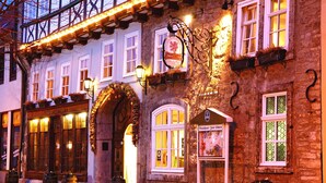 Front of property - evening/night