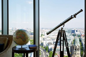 Uitzicht vanuit accommodatie