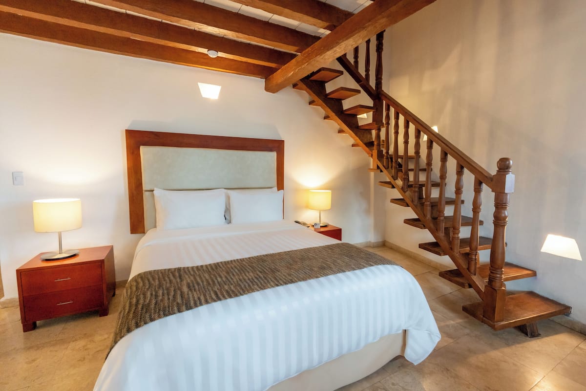 Duplex Double Double | 1 bedroom, premium bedding, down comforters, minibar