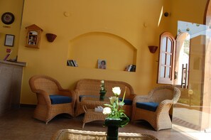 Sitzecke in der Lobby