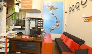 Lobby sitting area
