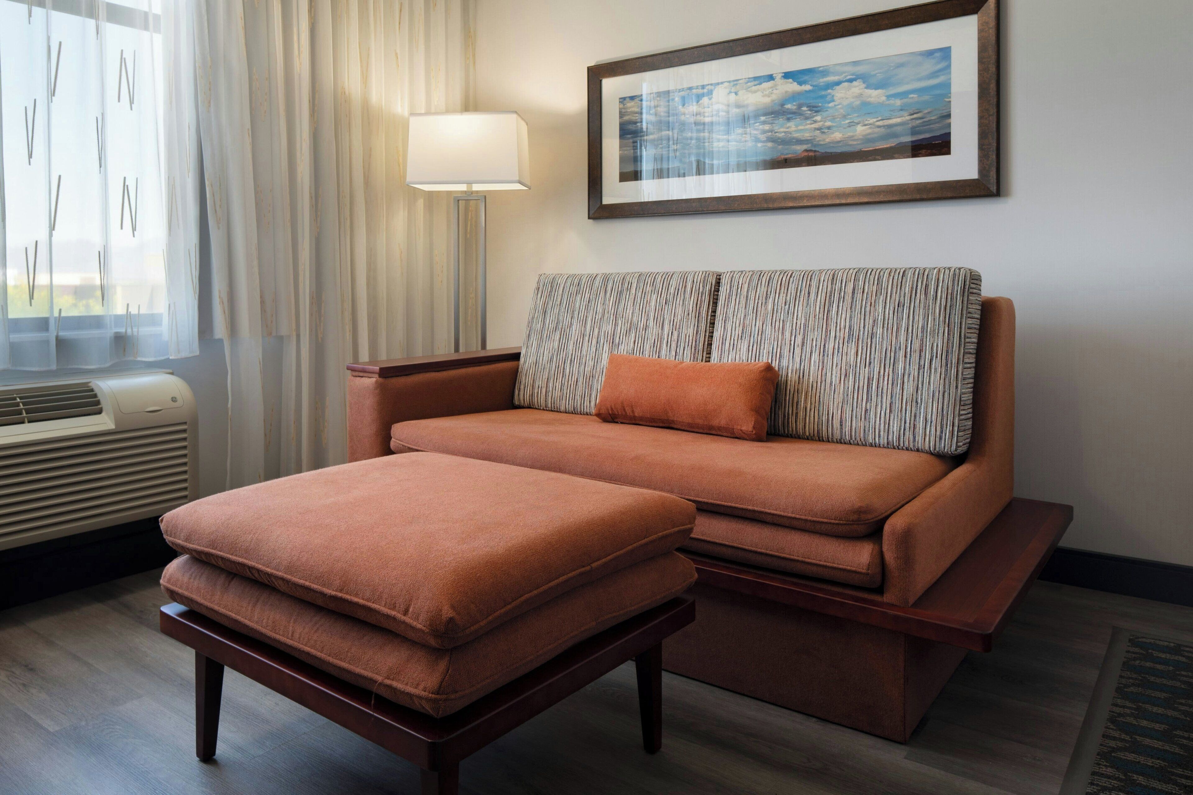 premium bedding, in-room safe, desk, iron/ironing board