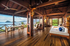 Zabuco Honeymoon Villas | Living area | TV, Netflix