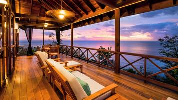 Peninsula Zabuco One-Bedroom Villas | 1 bedroom, down comforters, in-room safe, desk