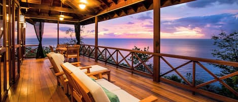 Huvila, 1 makuuhuone (Peninsula Zabuco) | 1 makuuhuone, untuvapeitot, tallelokero huoneessa, työpöytÀ