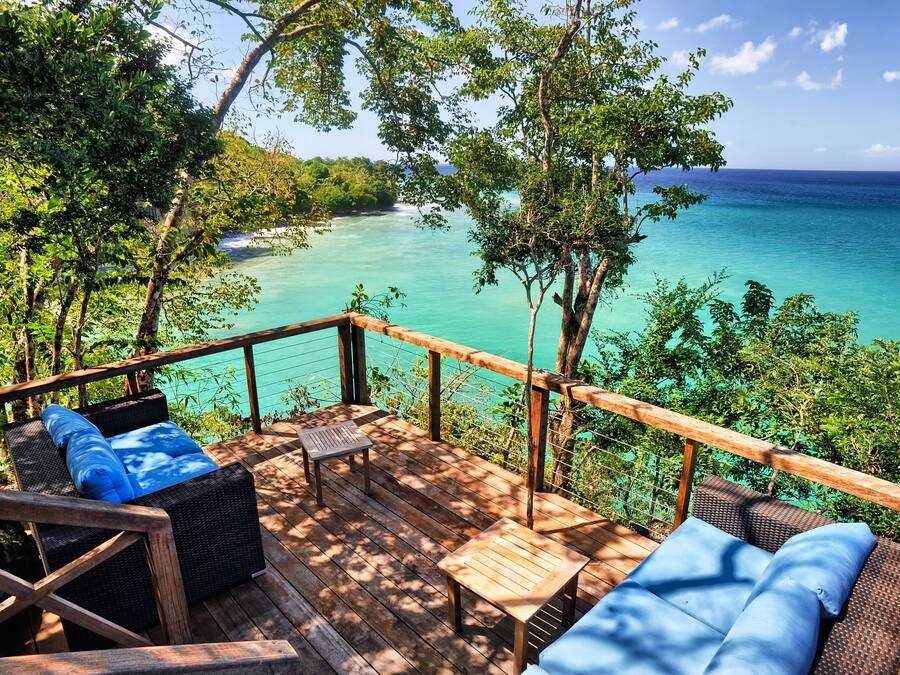 Peninsula Zabuco Honeymoon Villa I | Terassi/patio
