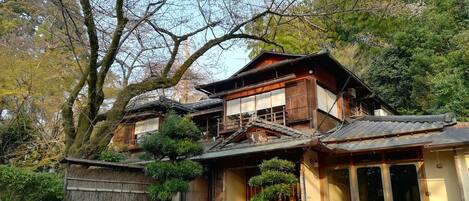 Façade de l’hébergement