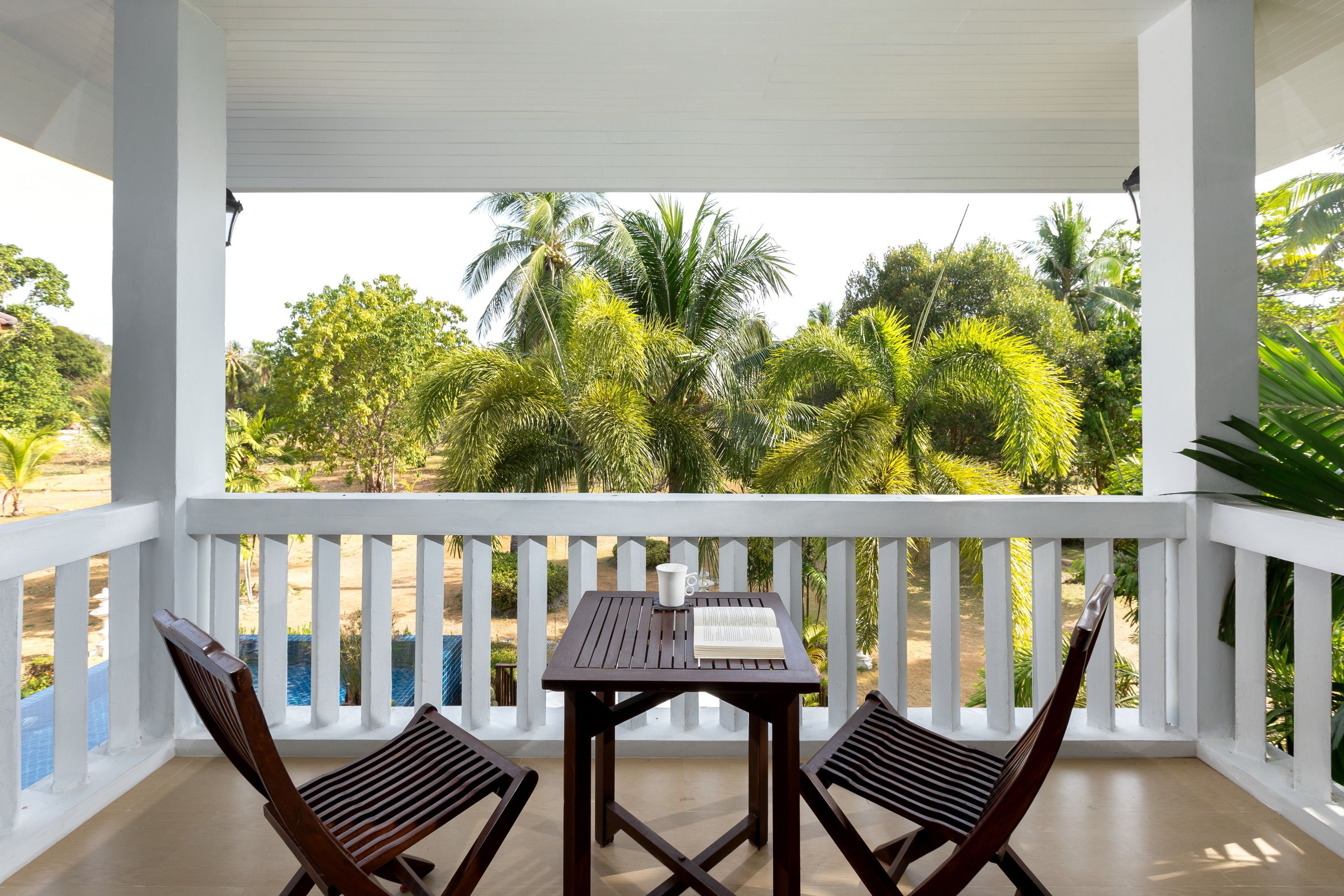 Poolside Villa | Vue de la chambre