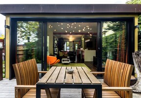 Apartamento superluxo, 1 cama Queen, cozinha, no pátio | Detalhe da parte interna