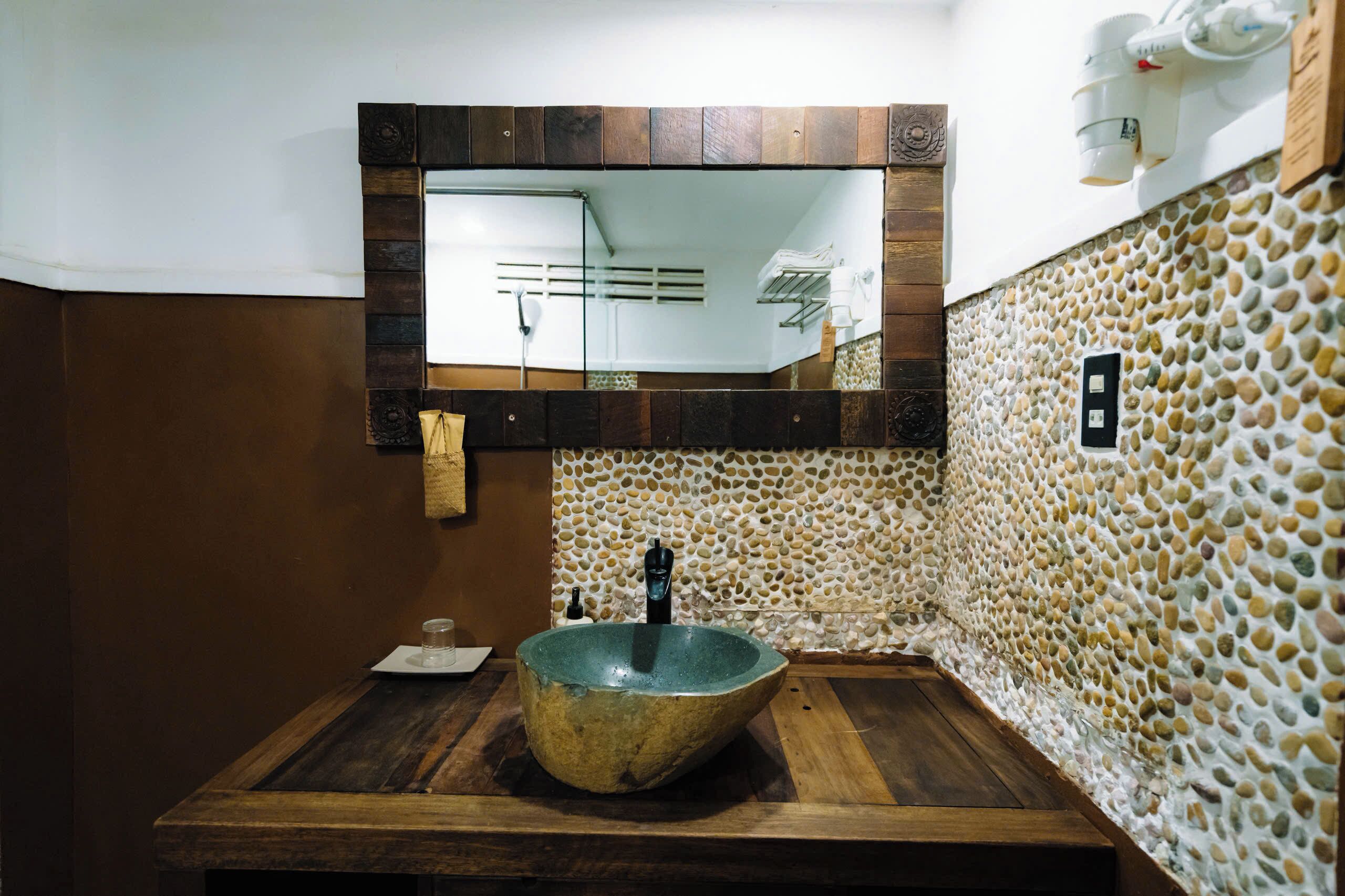 Bungalow, Garden View, Garden Area | Bathroom | Shower, free toiletries, hair dryer, slippers