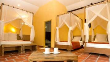 1 habitación, ropa de cama de alta calidad y muebles diferentes