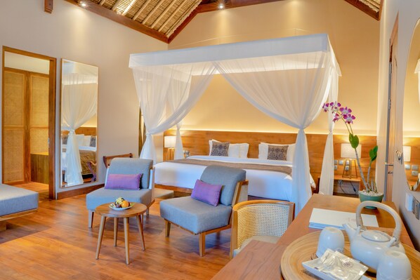 Premium bedding, in-room safe, soundproofing, iron/ironing board