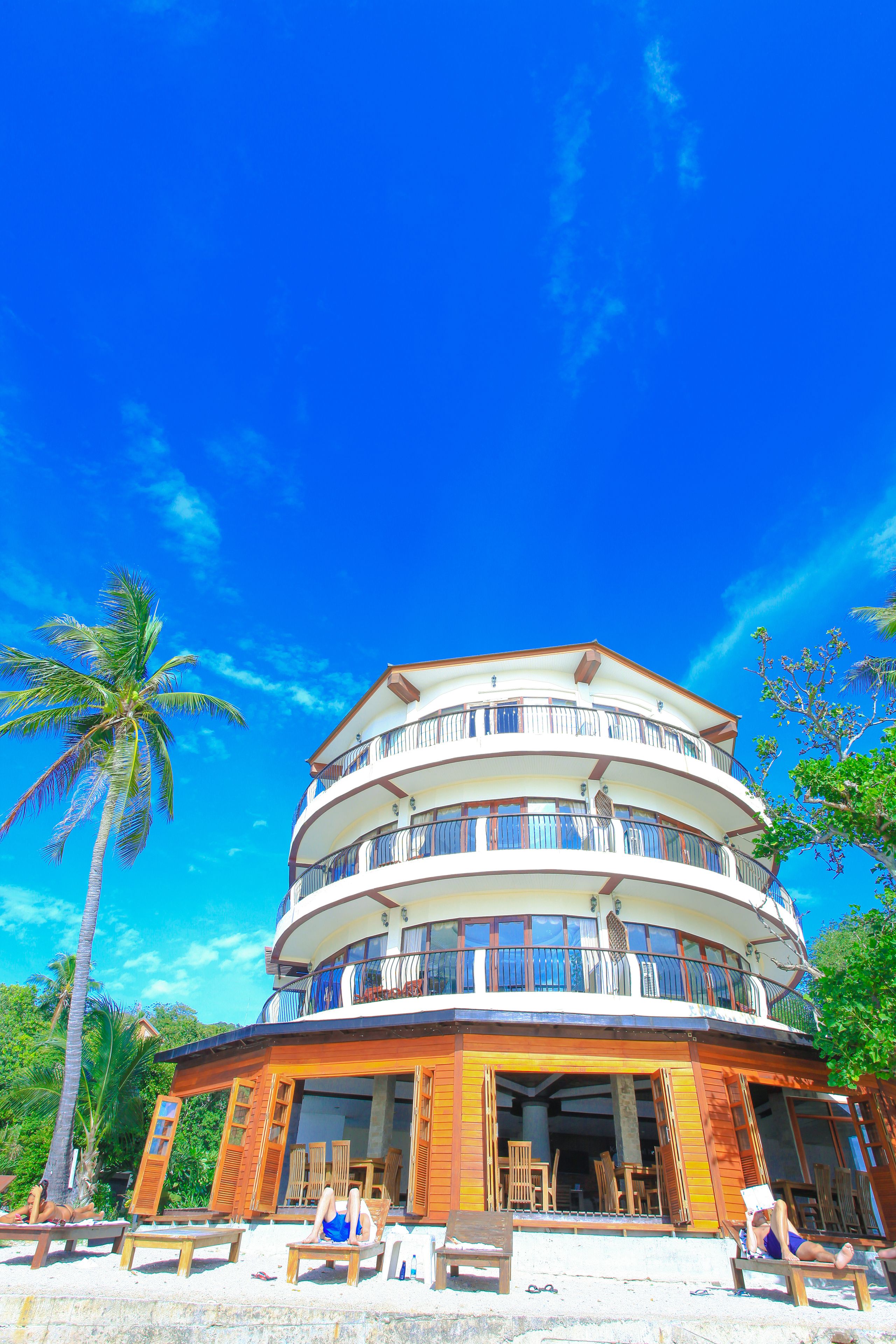 ด้านหน้าที่พัก