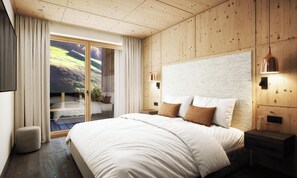 Suite | Hypo-allergenic bedding, in-room safe, desk, soundproofing