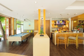 Bar (in der Unterkunft)