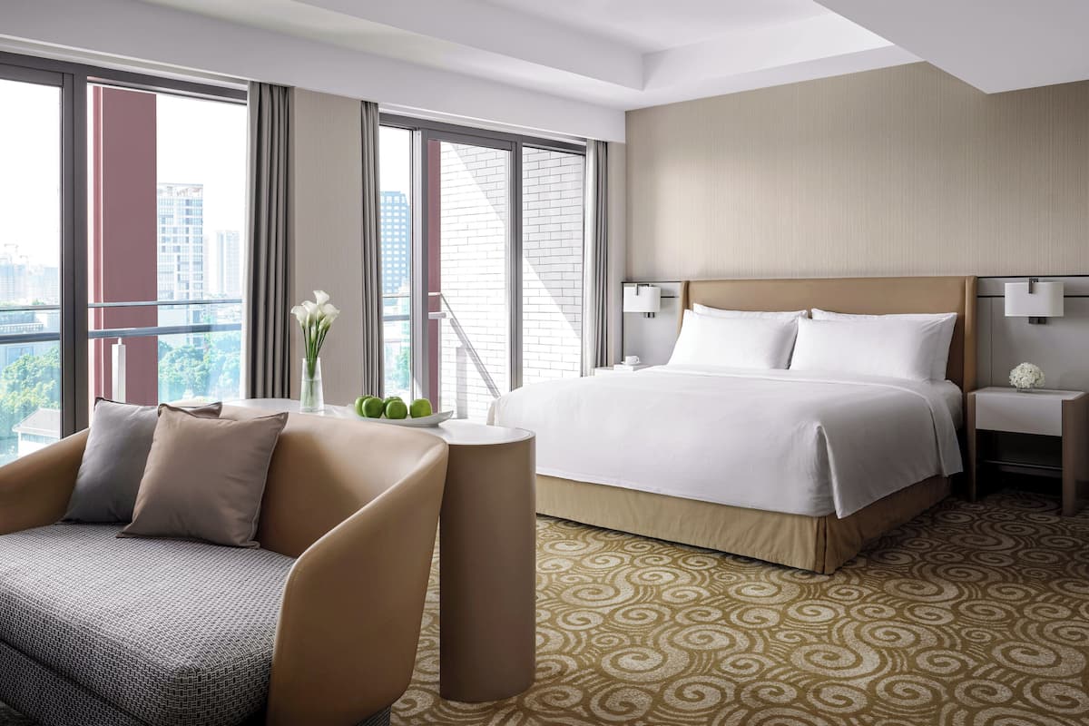 Club Junior Suite King | 1 sovrum, sÀngtillbehör av högsta kvalitet och duntÀcken