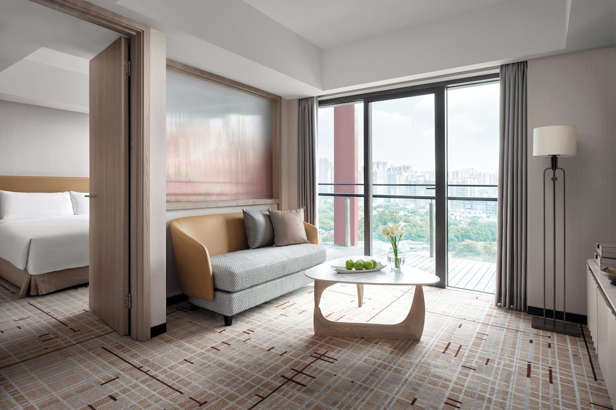 Premier-rum - 1 dubbelsÀng | Vardagsrum | LCD-tv och en iPod-dockningsstation