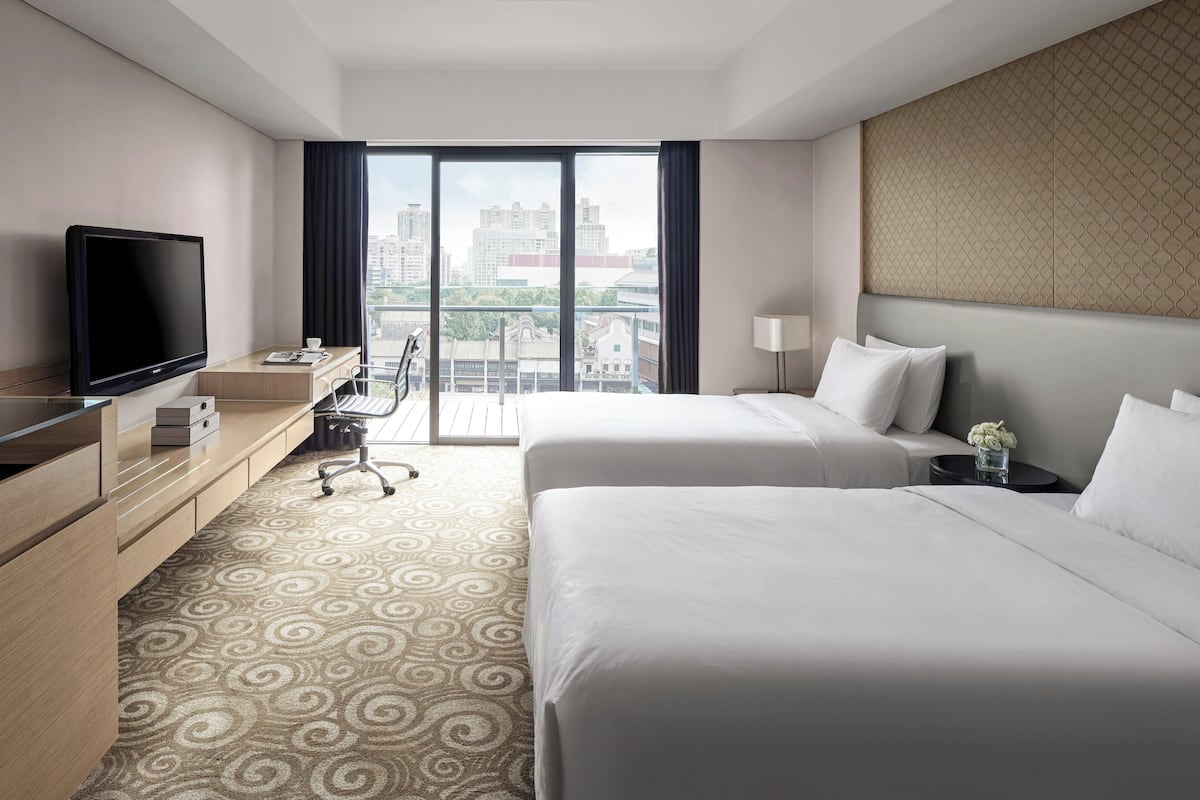 Superior tvÄbÀddsrum | 1 sovrum, sÀngtillbehör av högsta kvalitet och duntÀcken