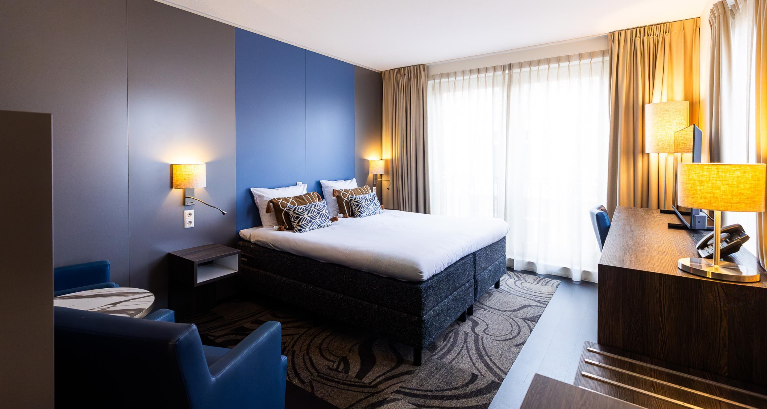 Comfort Room, 1 Double Bed, Non Smoking | Egyptian cotton sheets, premium bedding, in-room safe